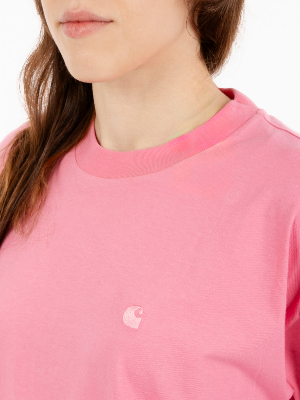 W' S/S Chester t-shirt charm pink