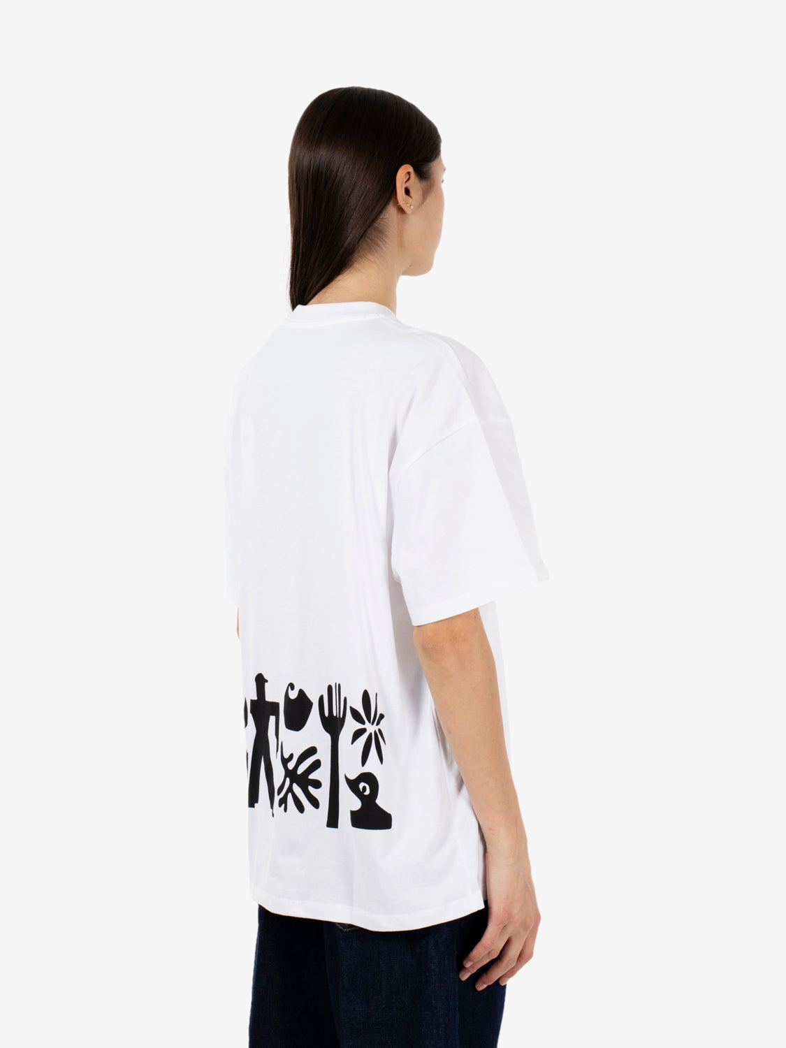 W' S/S Compy T-Shirt white