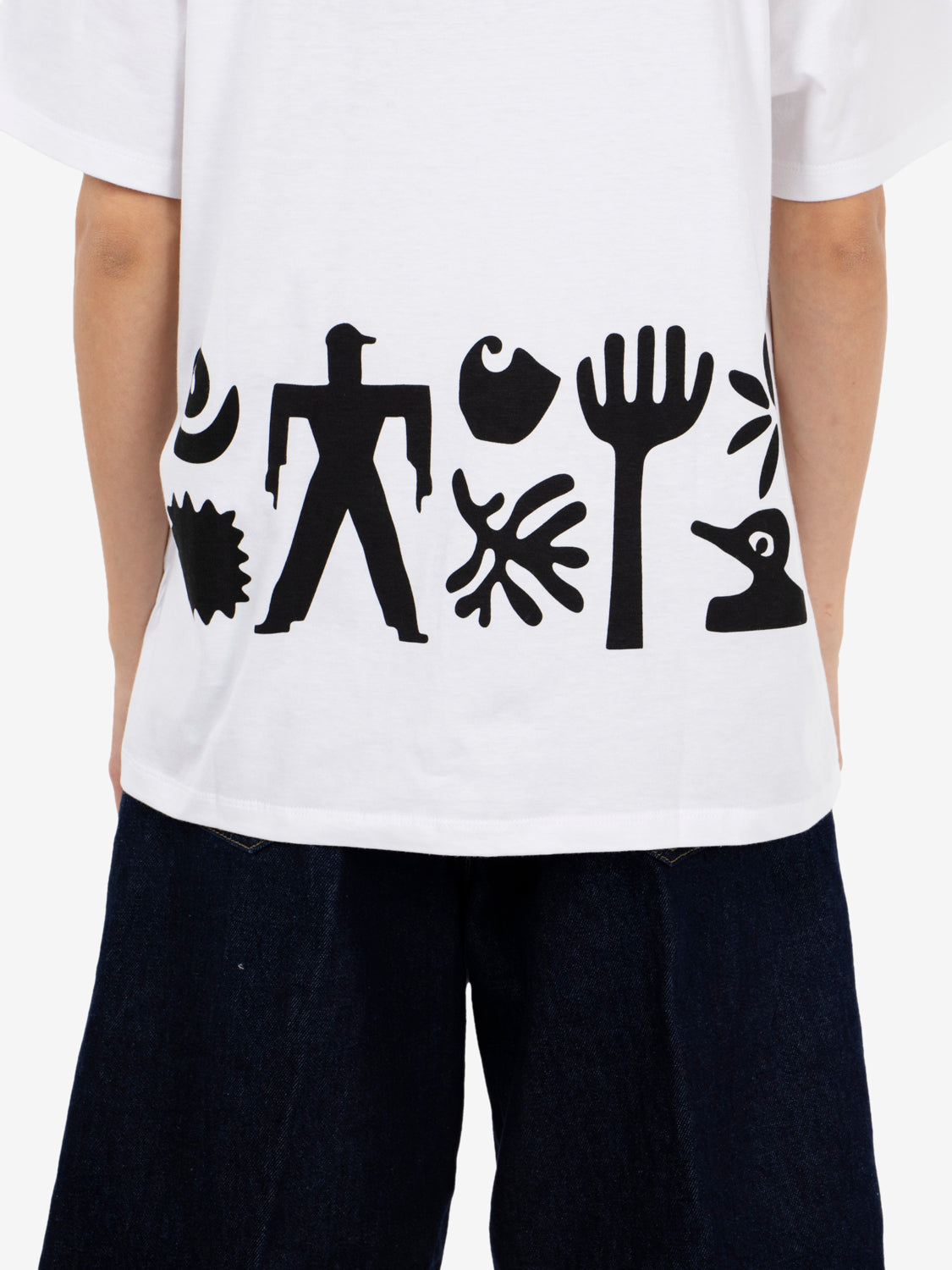 W' S/S Compy T-Shirt white