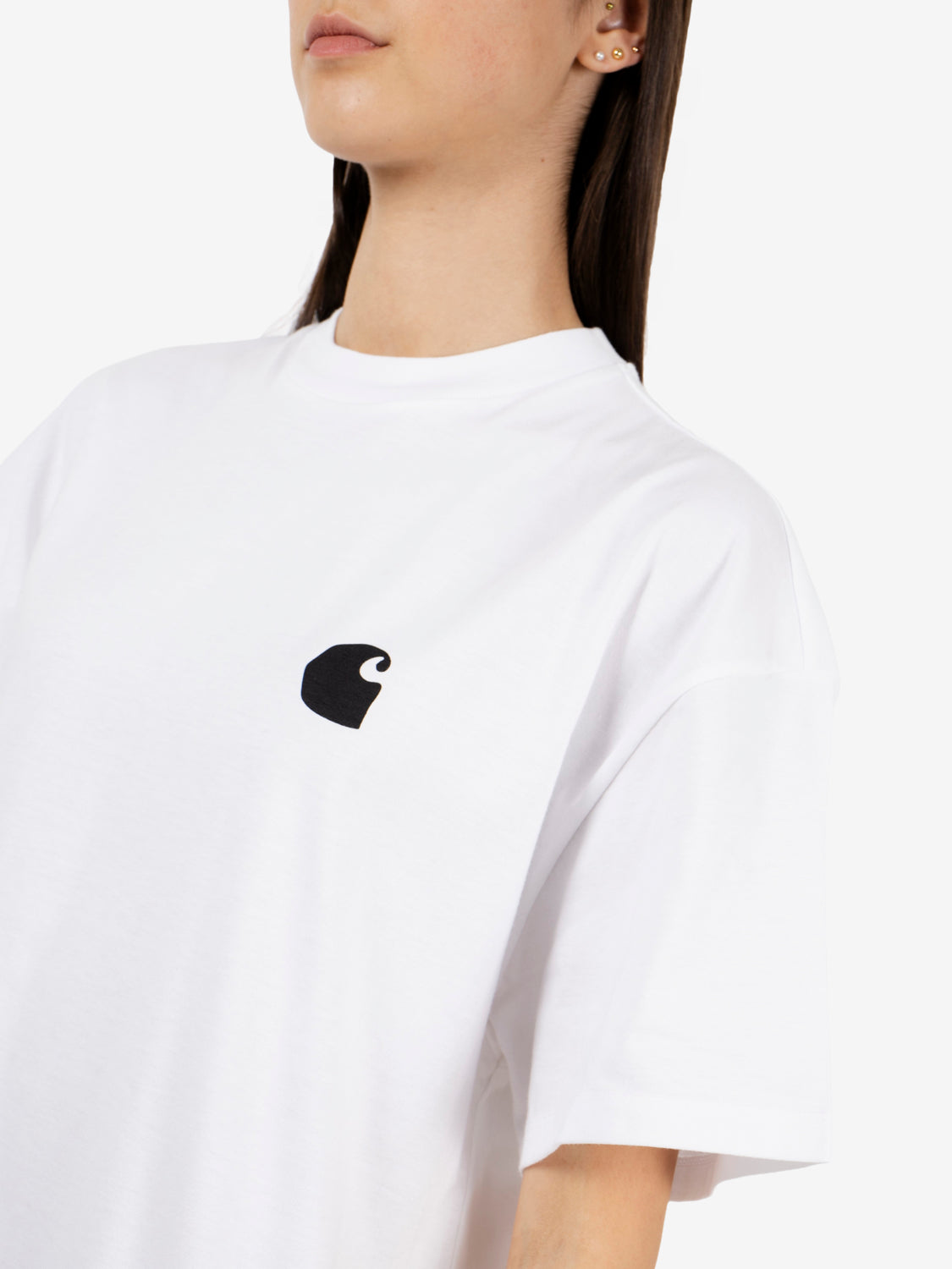 W' S/S Compy T-Shirt white