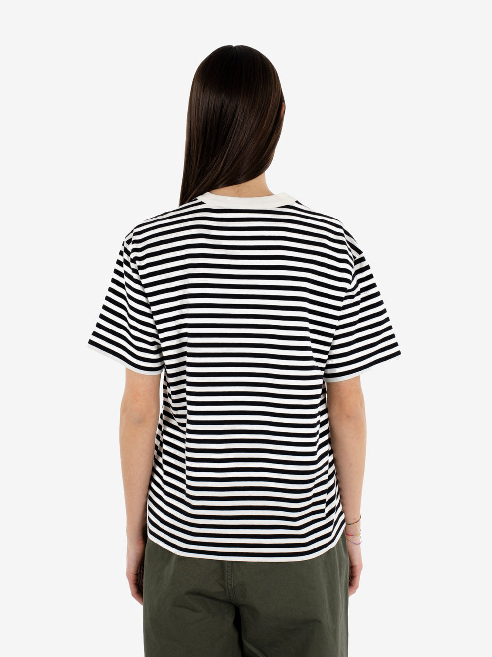 W' S/S Ezra t-Shirt black / wax