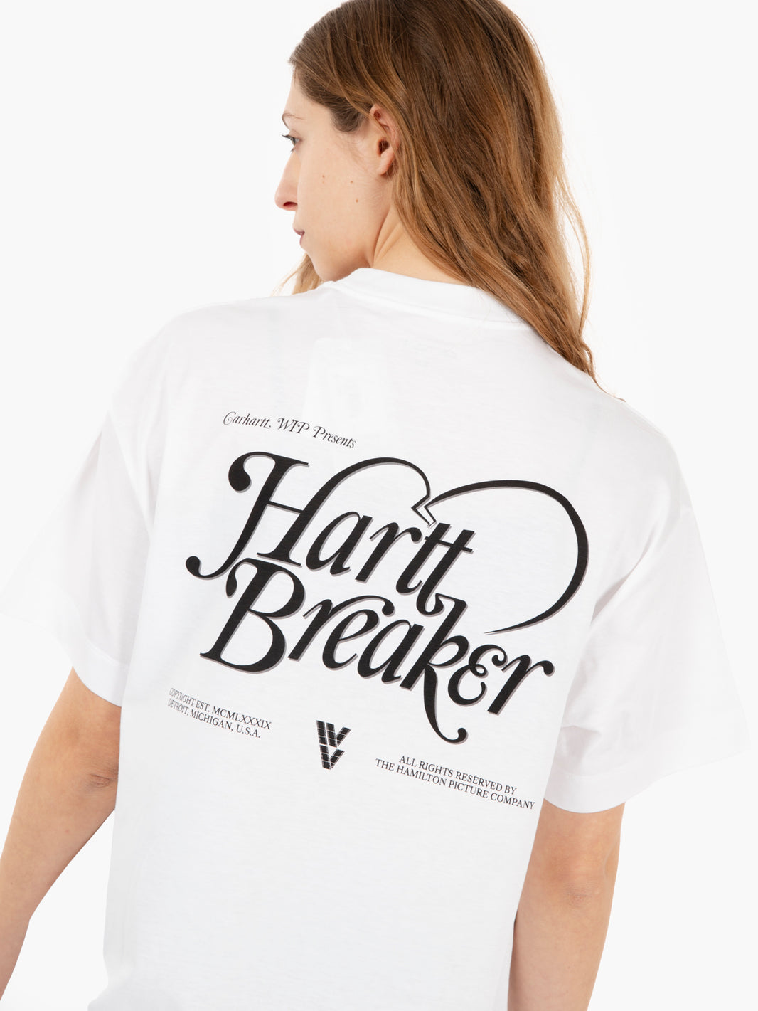 W S/S Harttbreaker t-shirt white