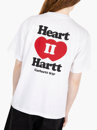 W' S/S Heart II Hartt T-shirt white