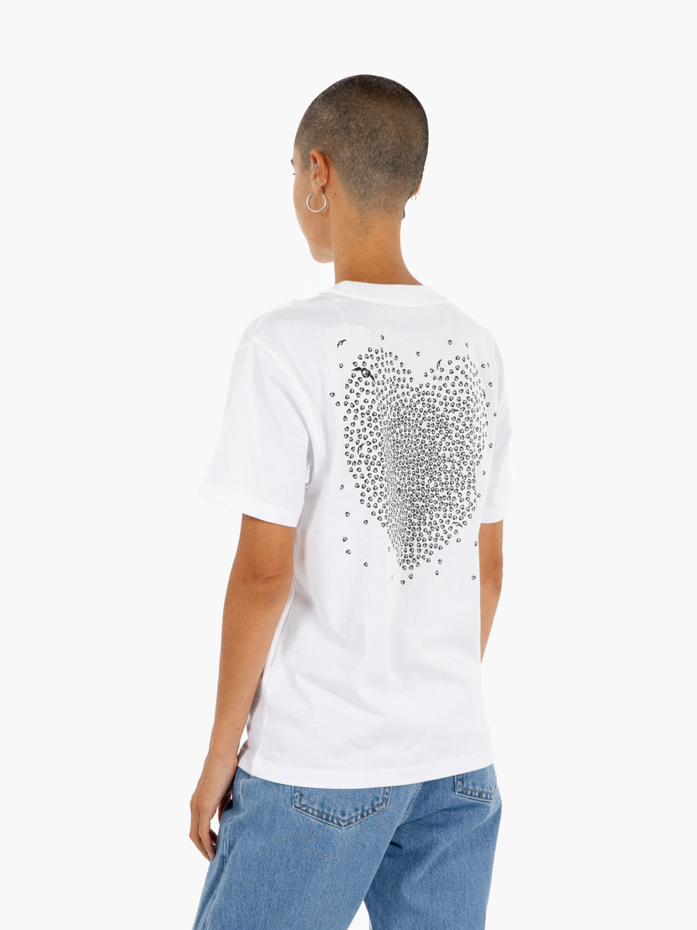 W' S/S Hearts of Hartts t-shirt white