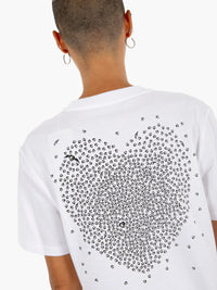 W' S/S Hearts of Hartts t-shirt white
