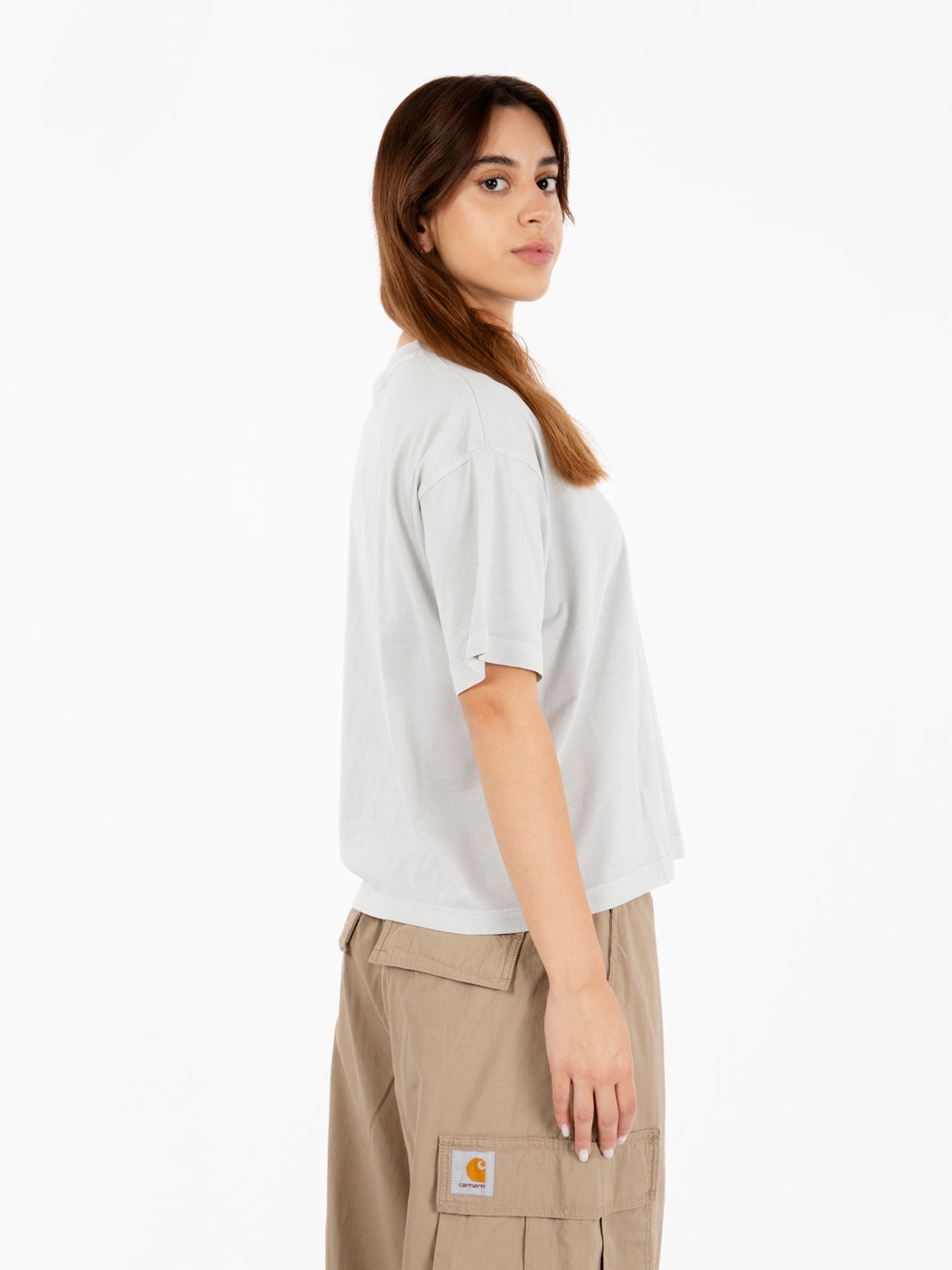 W' S/S Nelson t-shirt sonic silver