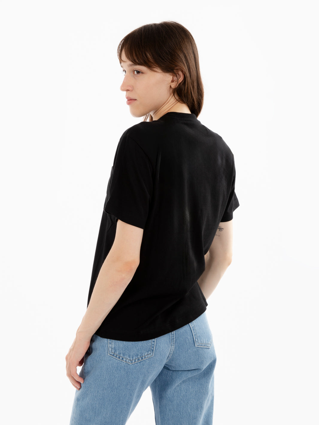 W' S/S Pocket t-shirt black
