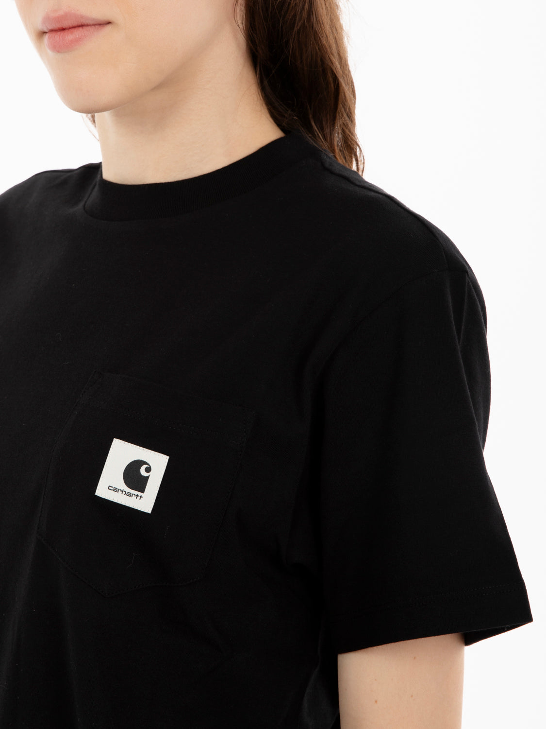 W' S/S Pocket t-shirt black