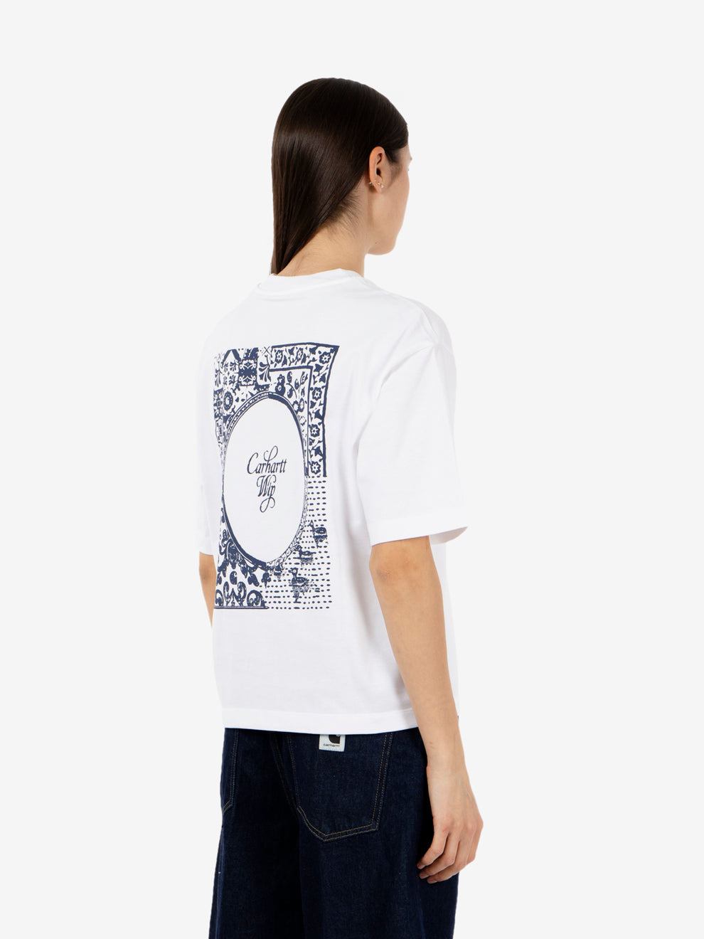 W' S/S Vestige T-Shirt white