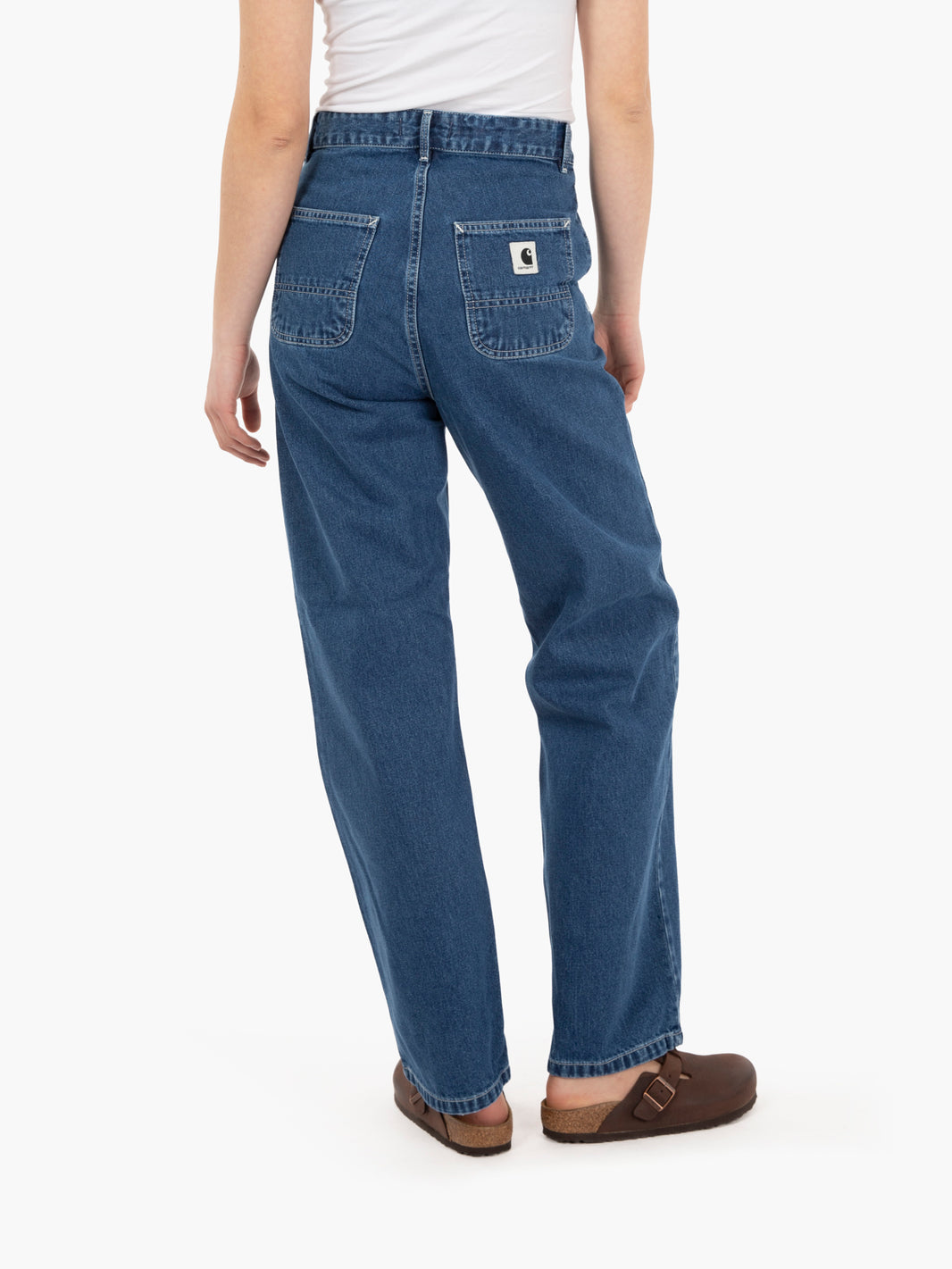 W Simple pant blue