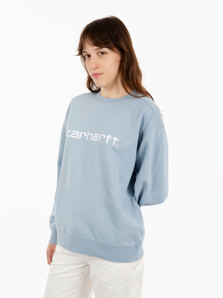 Carhartt WIP - W' Sweat misty sky / white