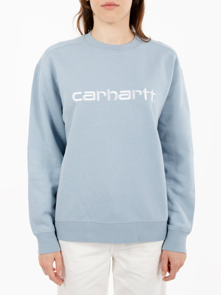 Carhartt WIP - W' Sweat misty sky / white