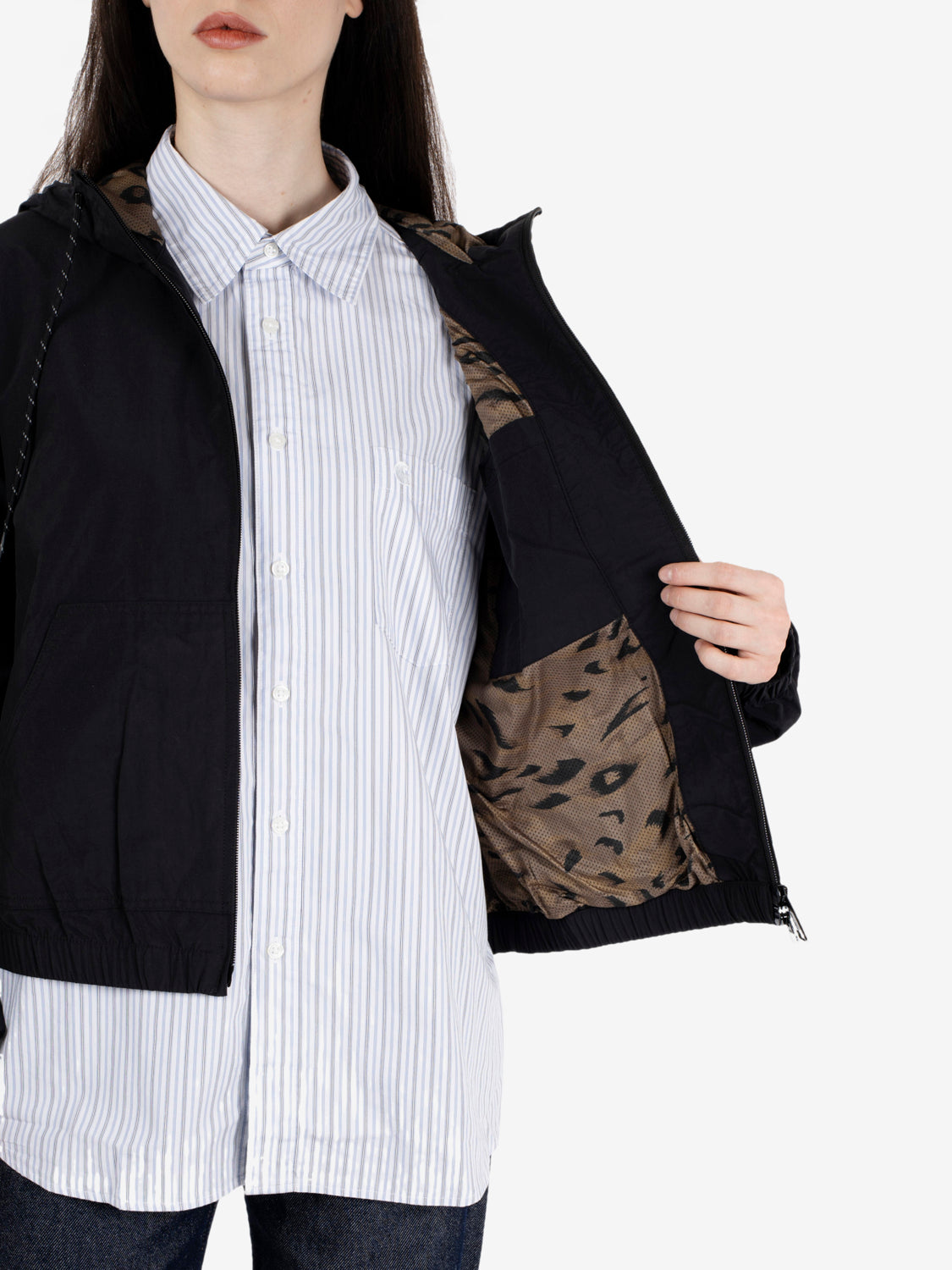 W' Travon Jacket black / wax