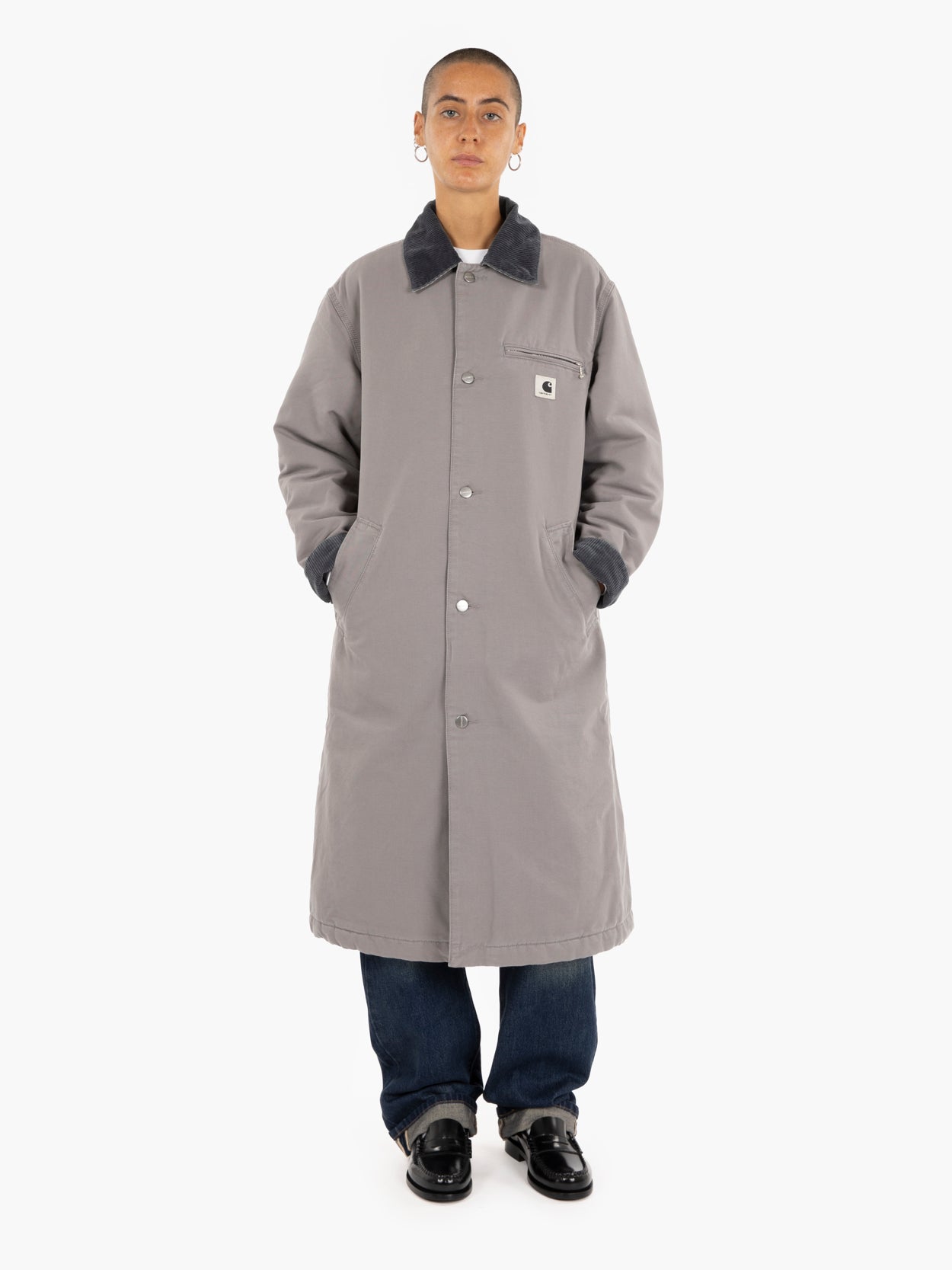 Carhartt WIP - W' Webster coat yosemite / graphite | STIMM