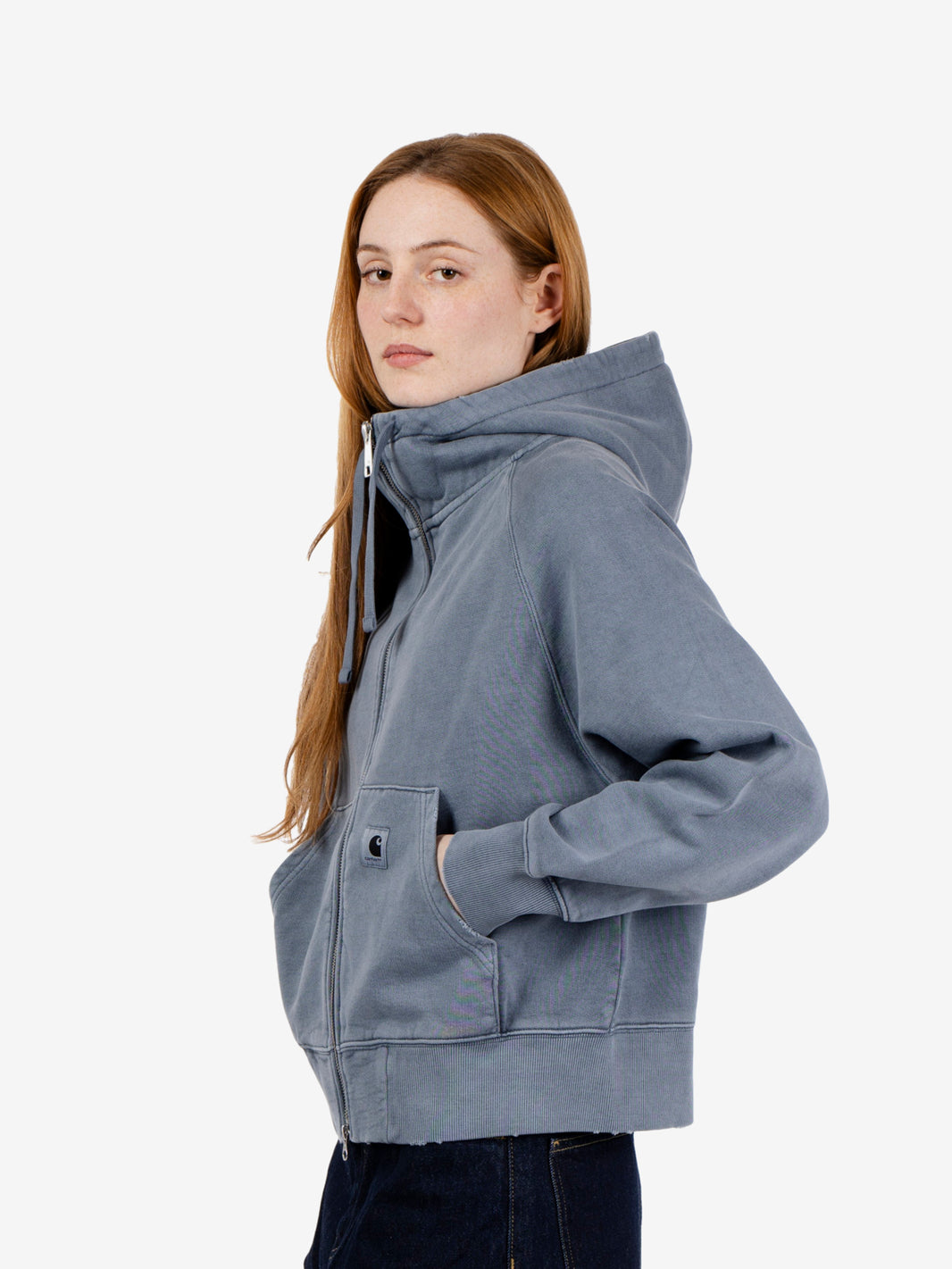 W'Hooded Torion jacket office blue