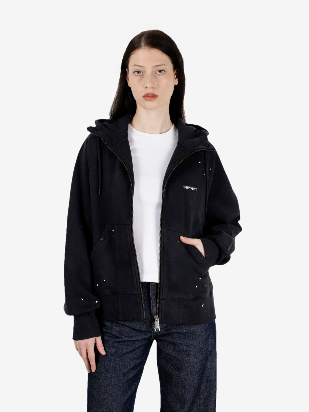 W' Hooded Painter jacket black