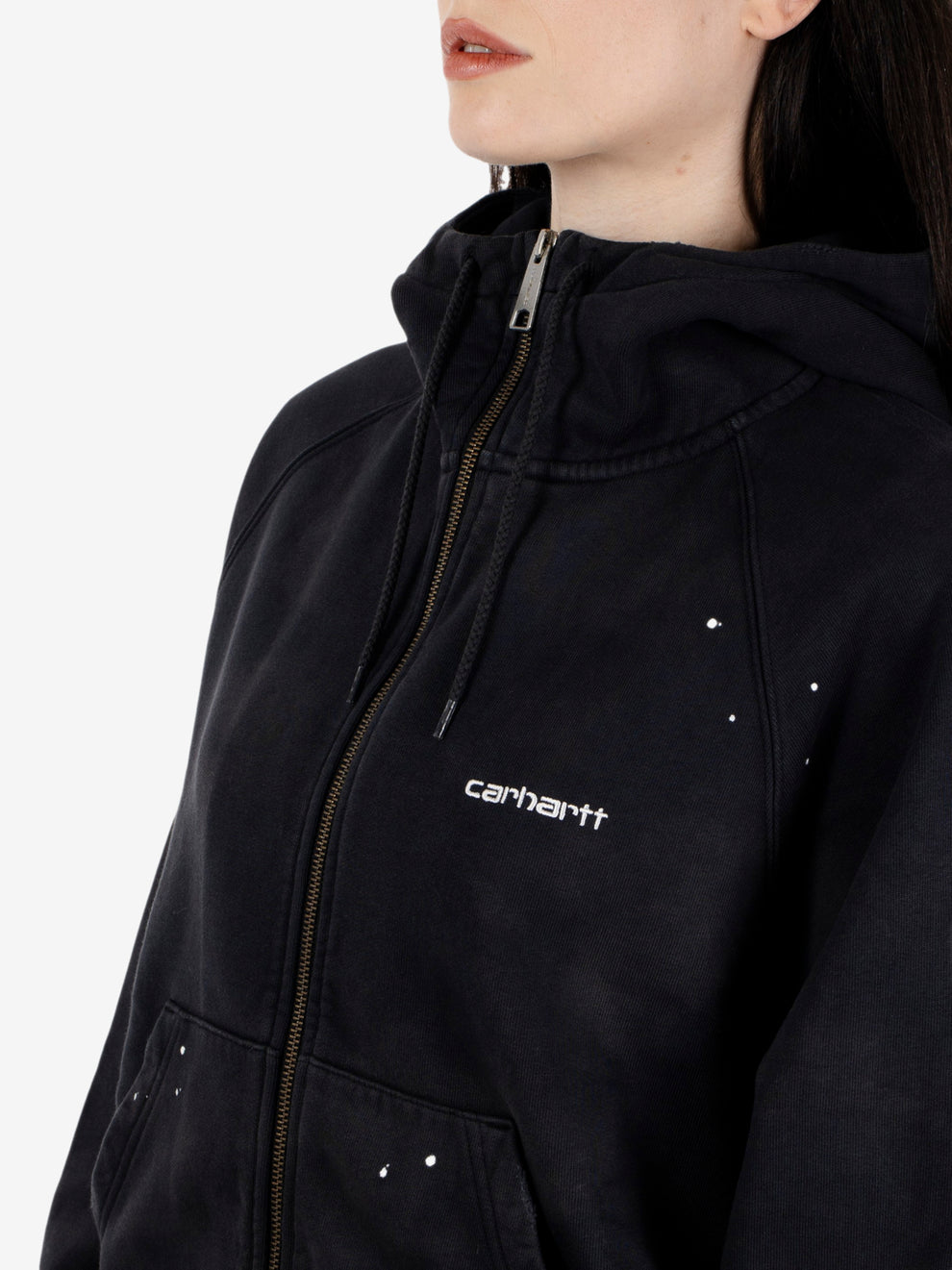W' Hooded Painter jacket black