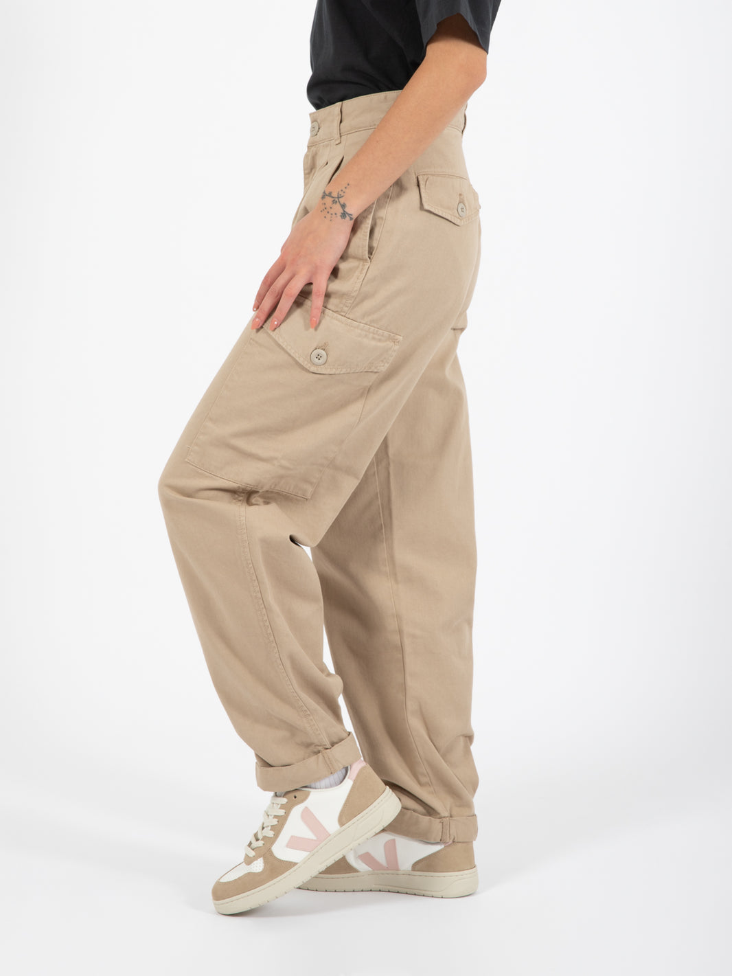 W' Collins Pant Wall Garment Dyed