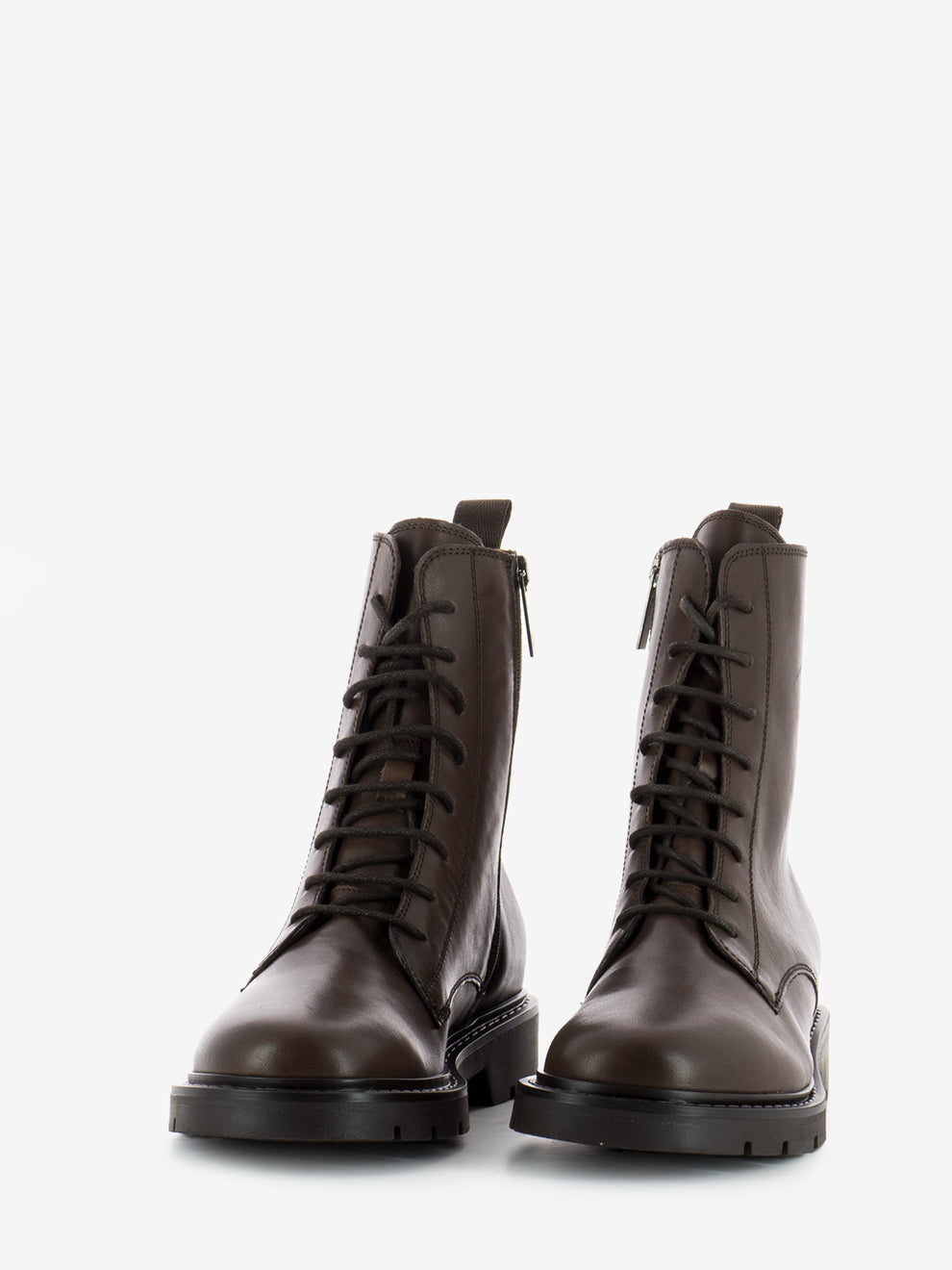 Brit Daily Pollock mocha combat boots