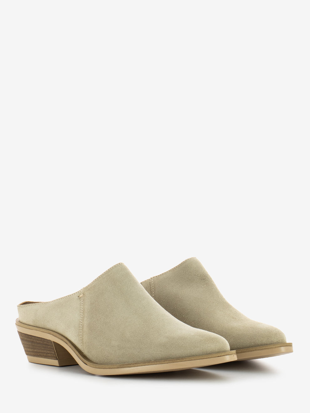 Sabot in camoscio fossile