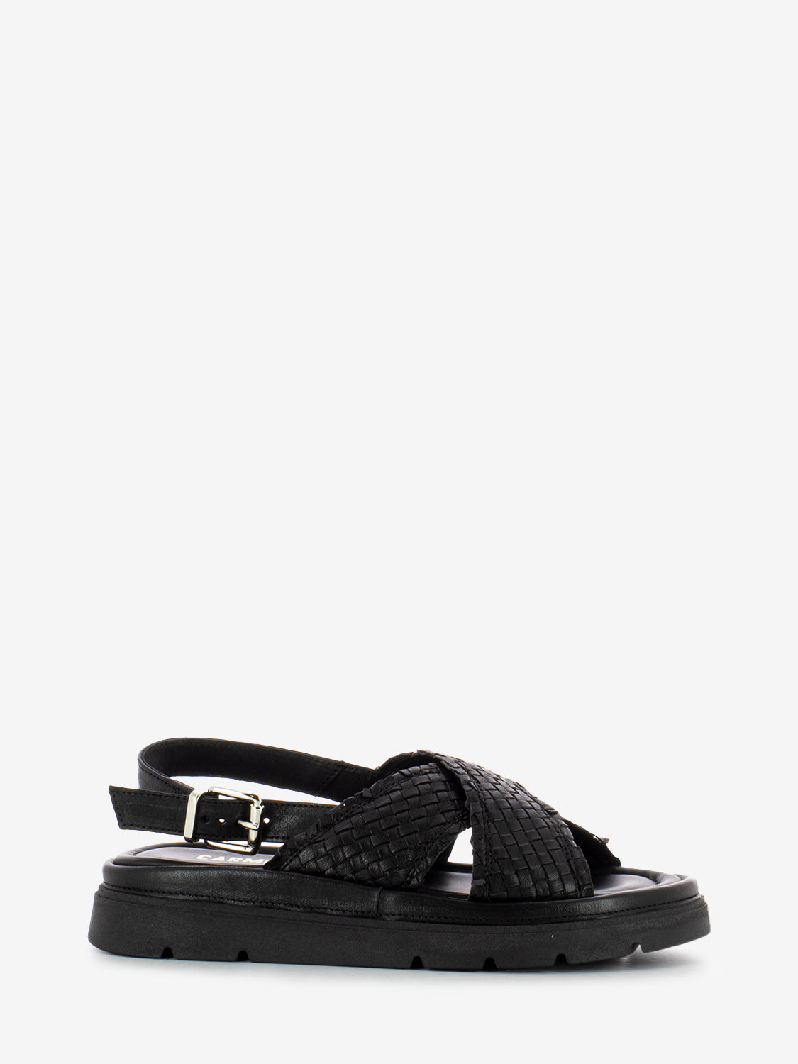 Sandali Thea Tress in pelle nero