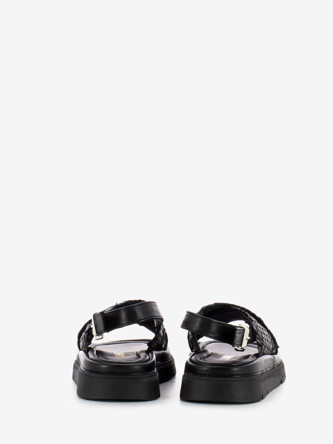 Sandali Thea Tress in pelle nero
