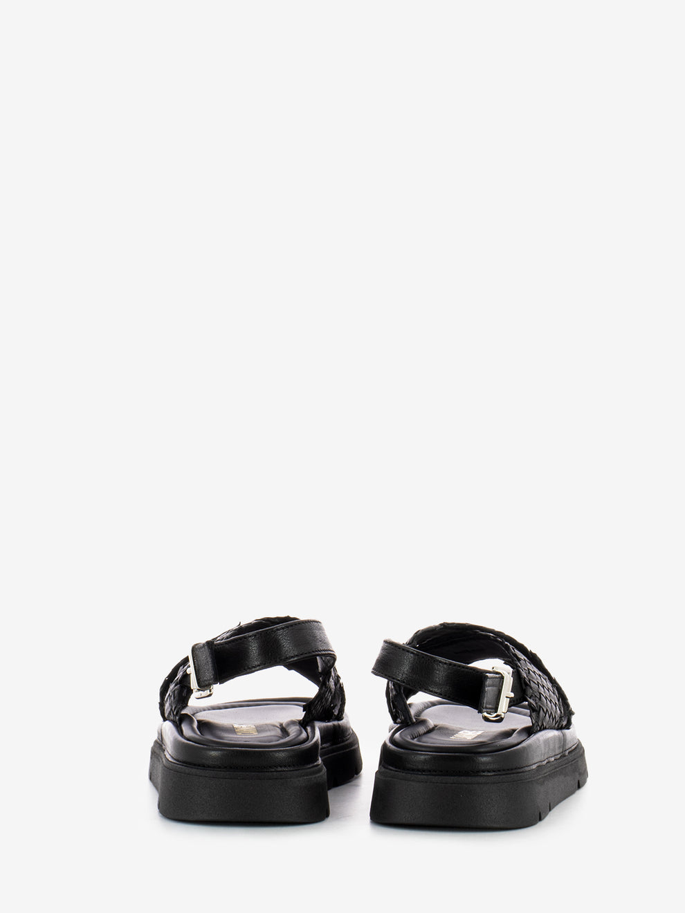 Sandali Thea Tress in pelle nero
