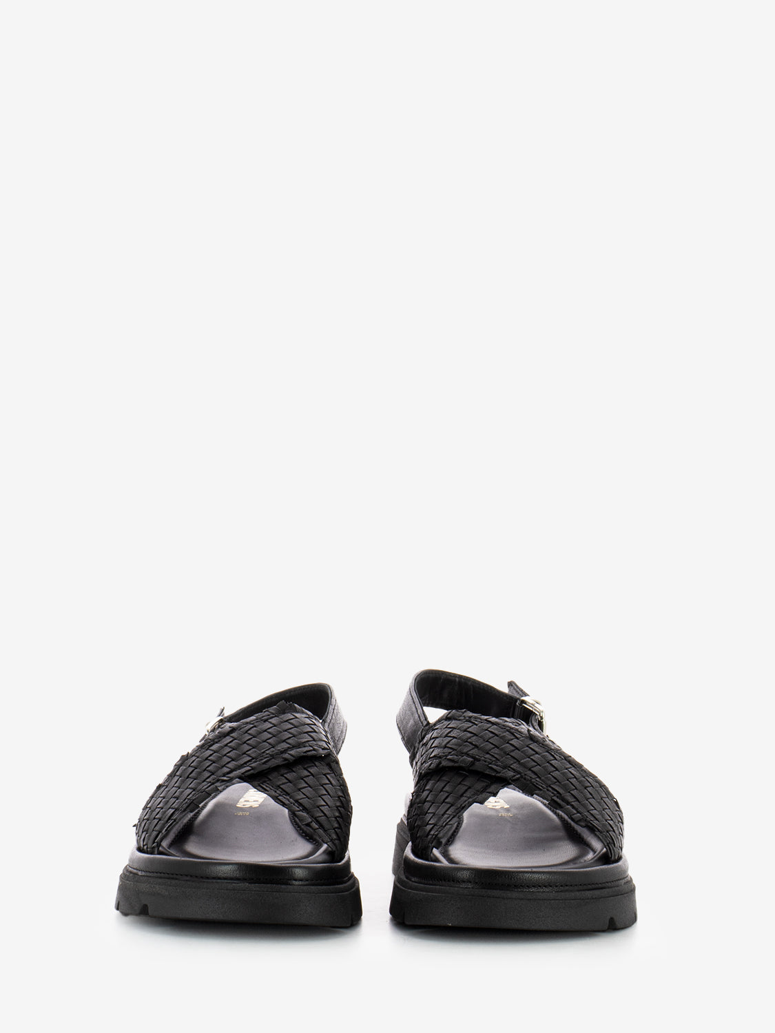 Sandali Thea Tress in pelle nero
