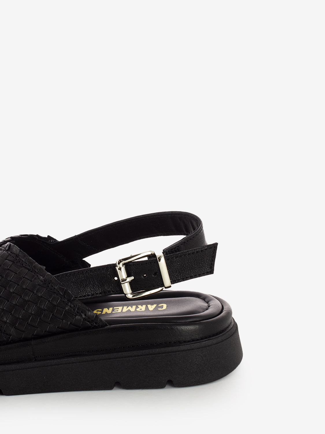 Sandali Thea Tress in pelle nero