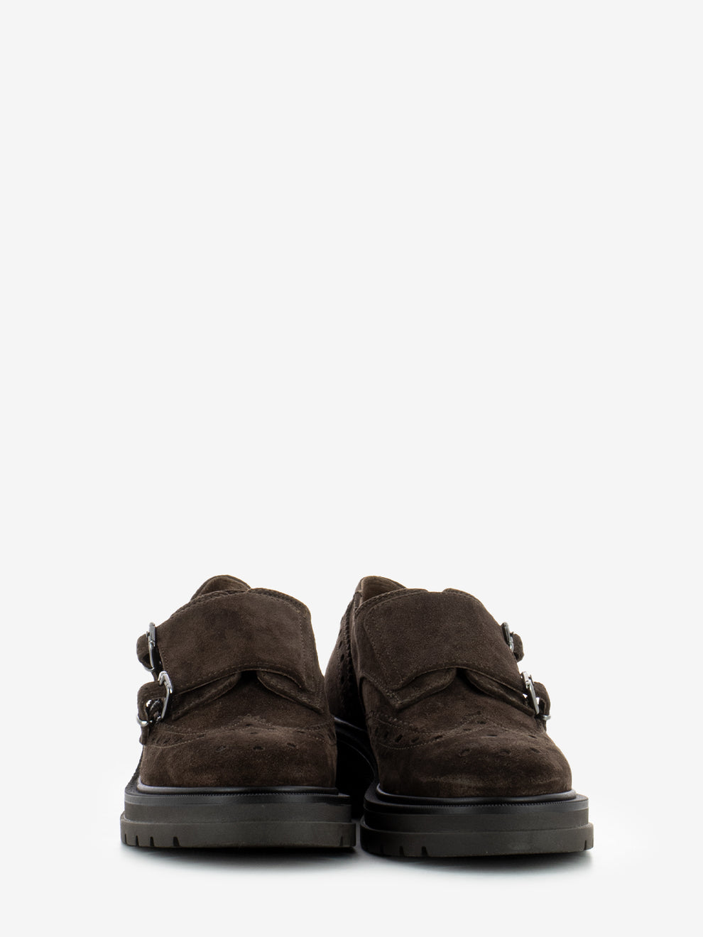 Patty double mousse dark brown shoes