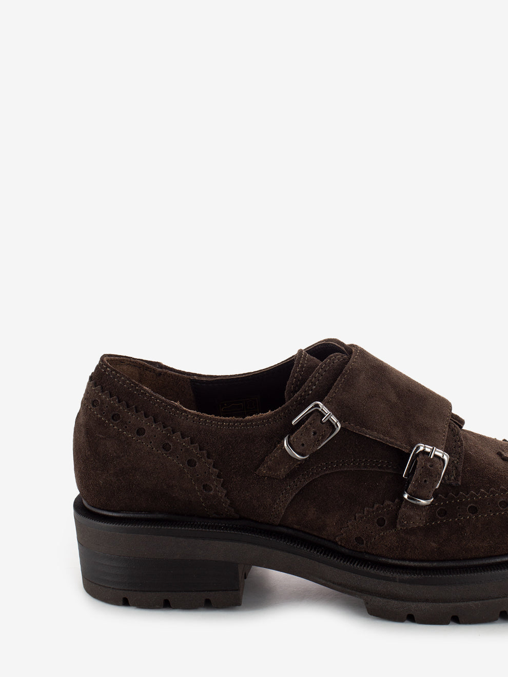 Patty double mousse dark brown shoes