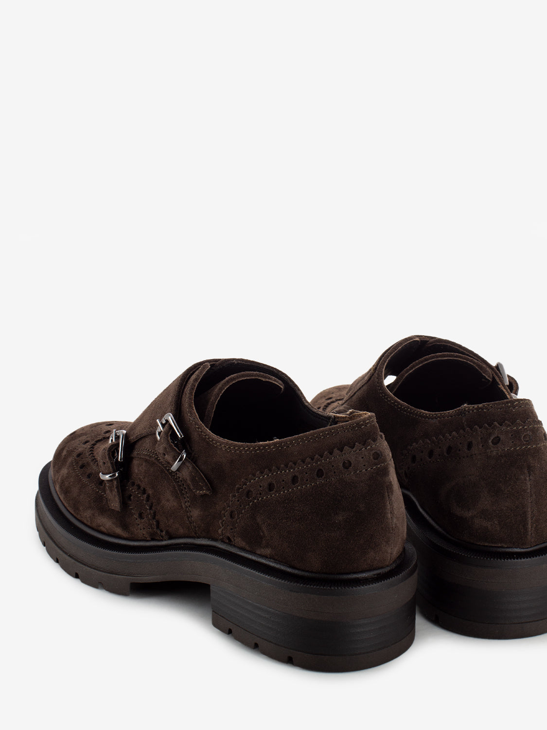 Patty double mousse dark brown shoes
