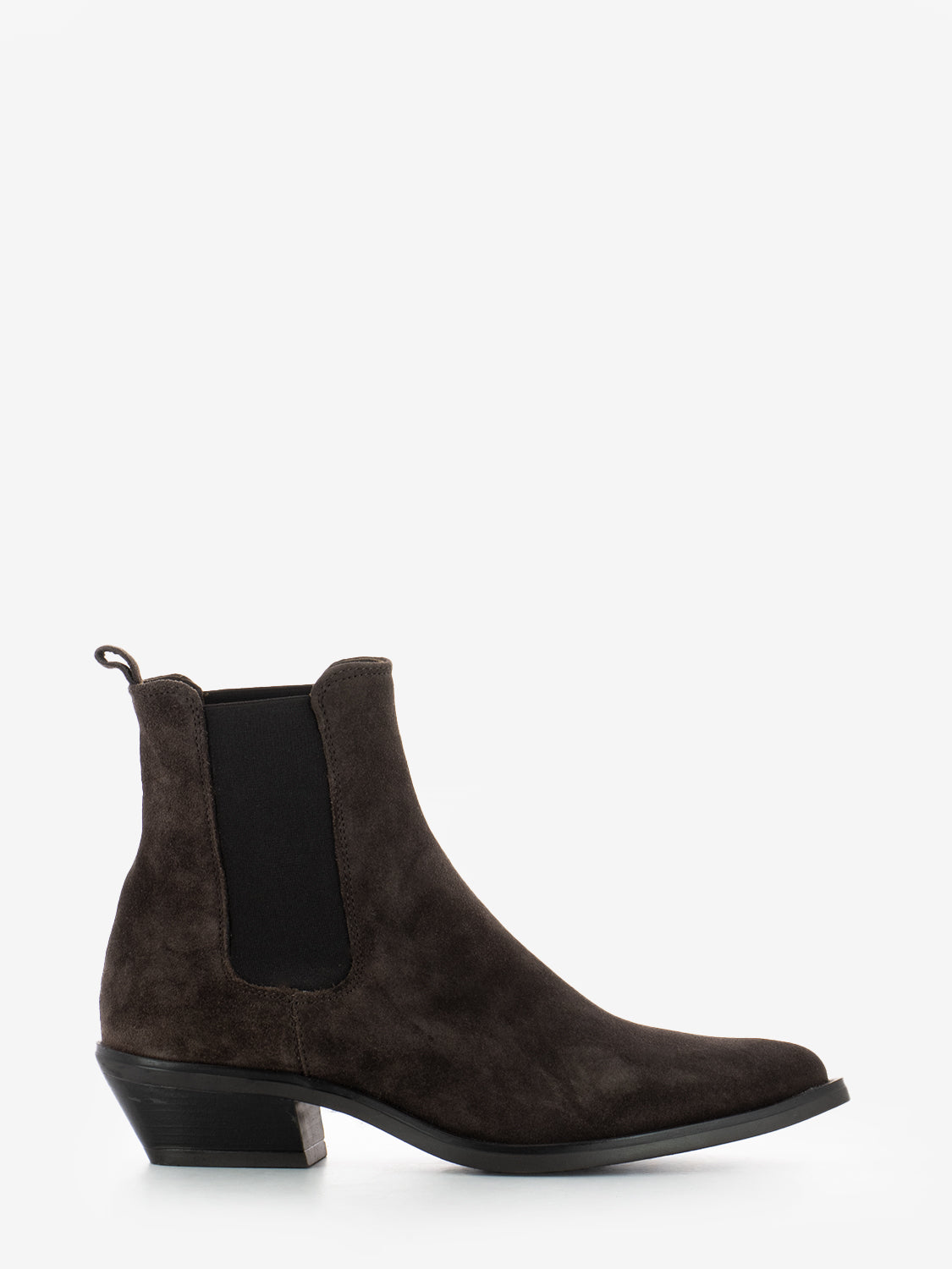 Kelly Beat Texan in dark brown suede