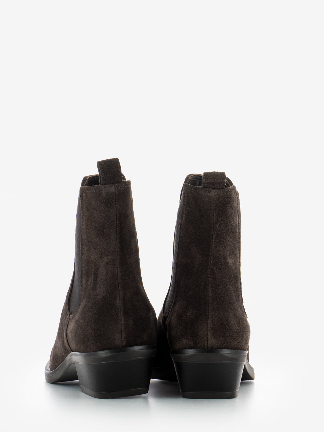 Kelly Beat Texan in dark brown suede