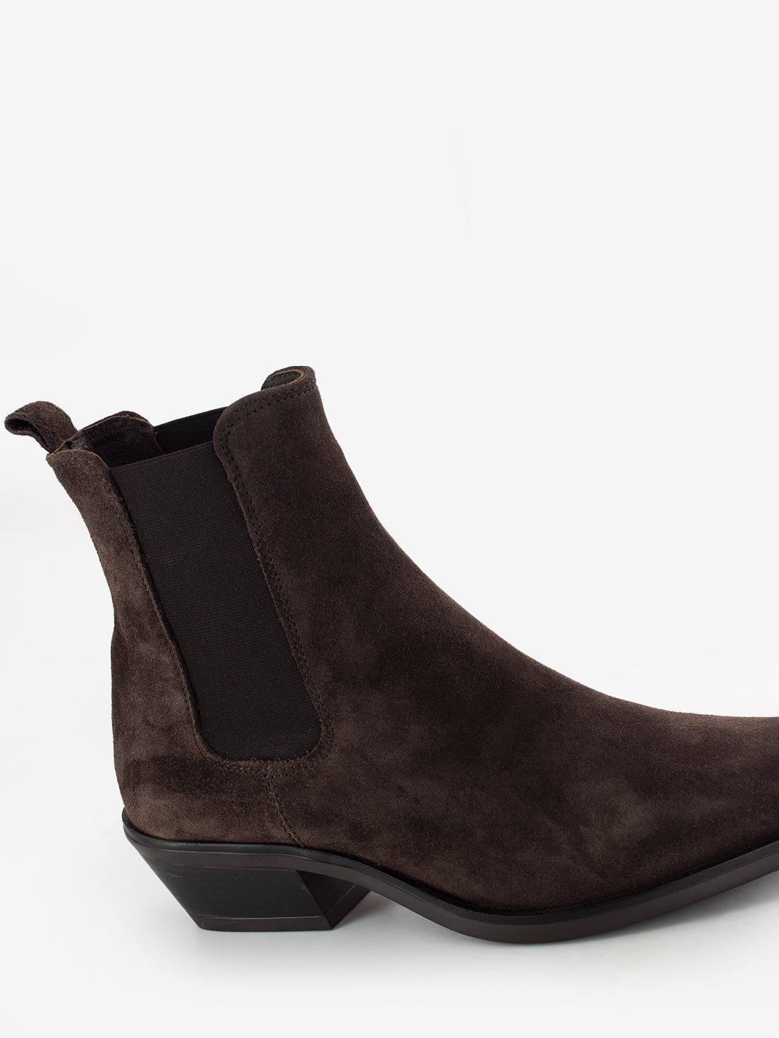 Kelly Beat Texan in dark brown suede