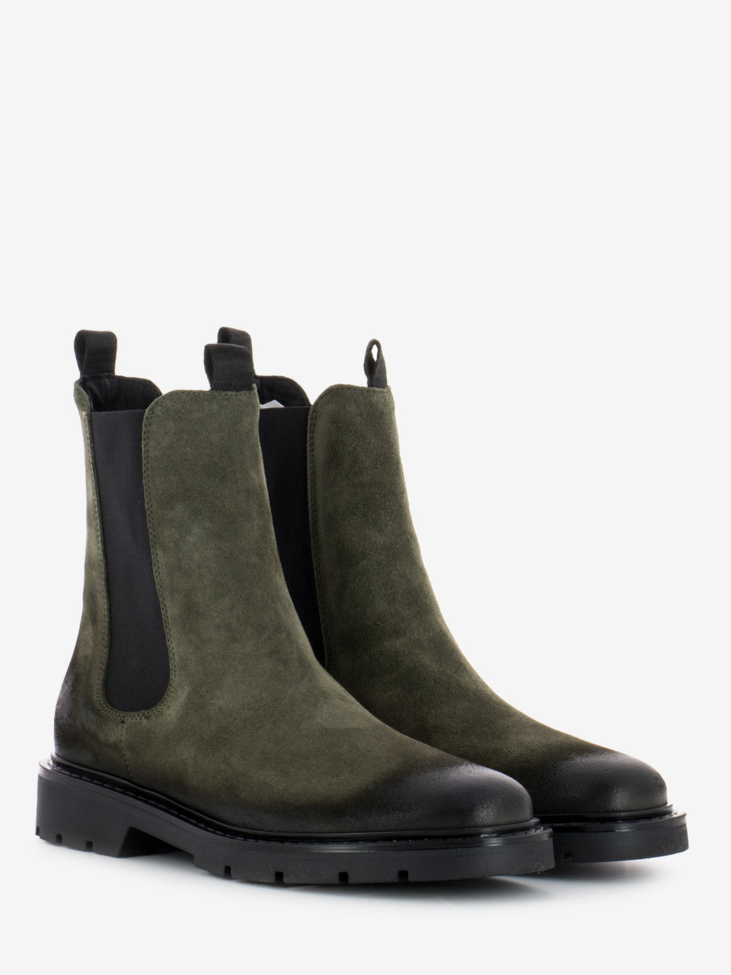 Brit Beat Old Mousse forest ankle boot