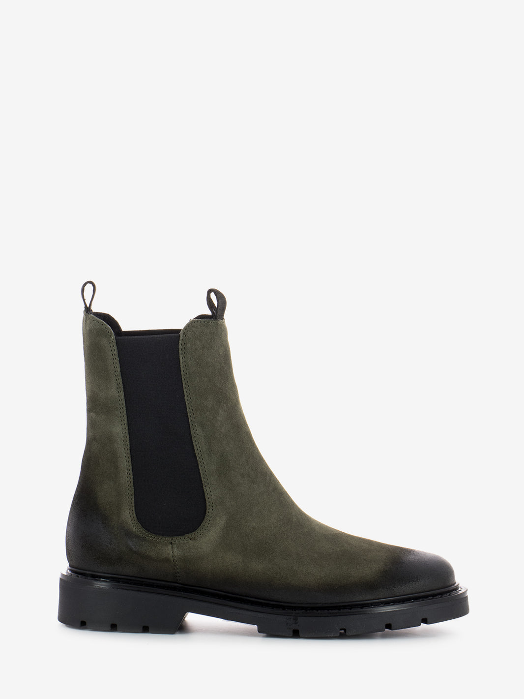 Brit Beat Old Mousse forest ankle boot