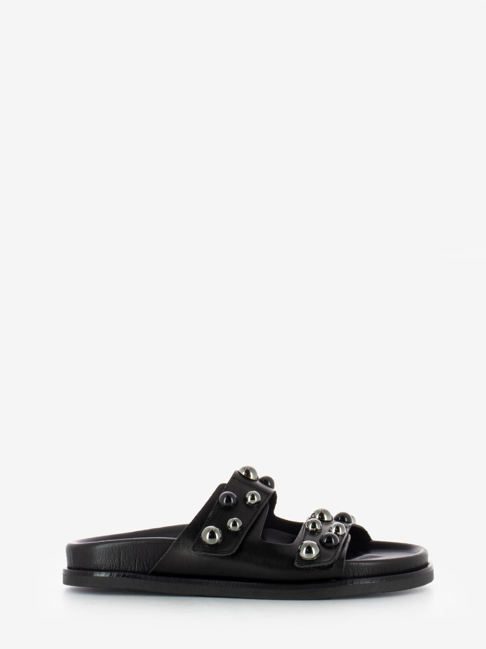 Black Sphere Sandals