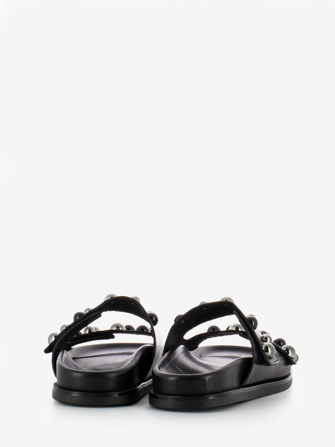 Black Sphere Sandals