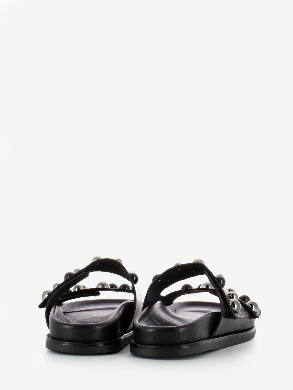 Black Sphere Sandals