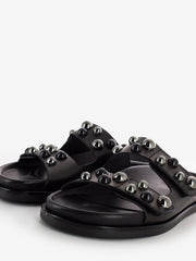 CARYATIS - Sandali con sfere neri