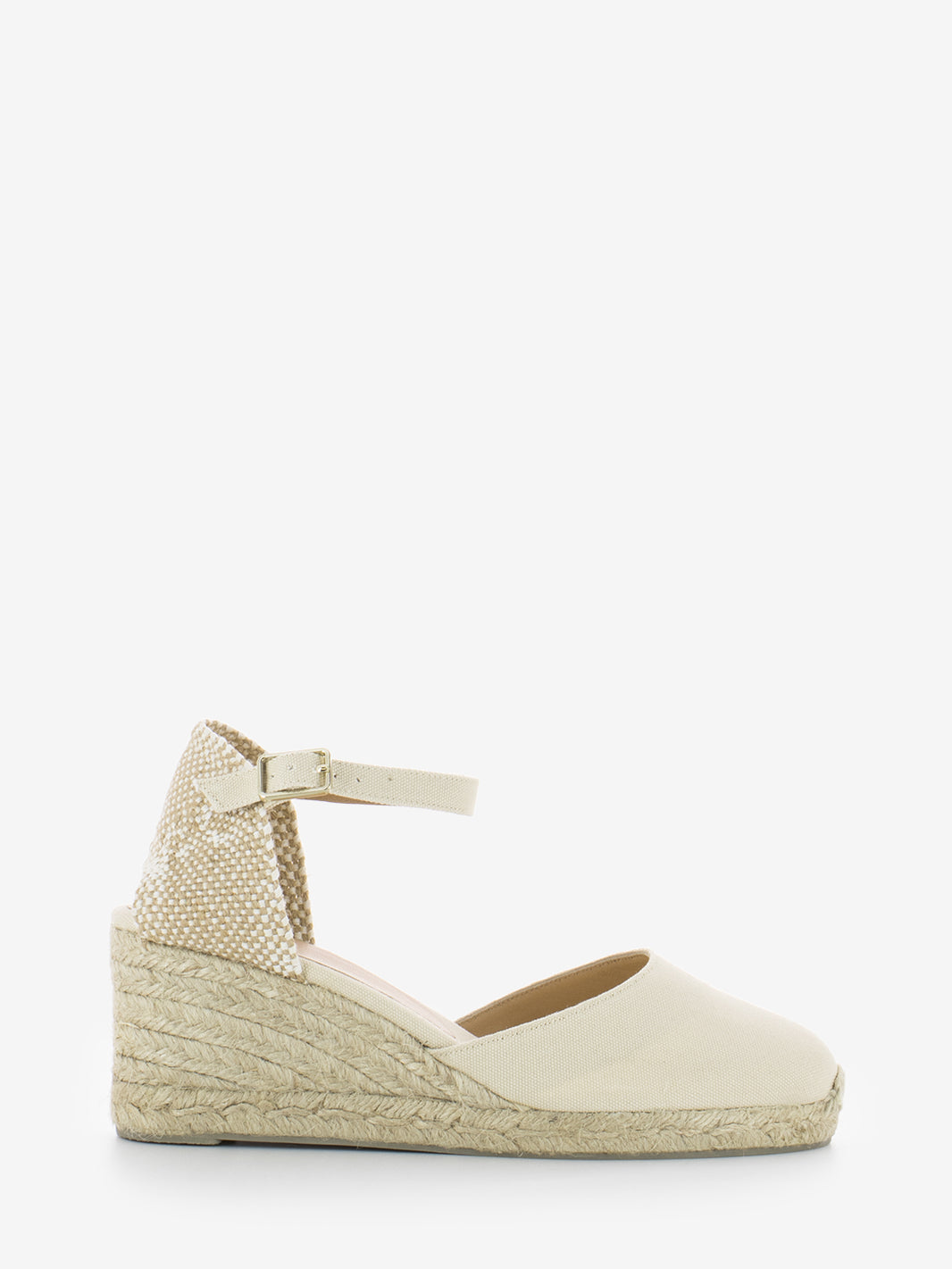 Carol ivory canvas espadrilles