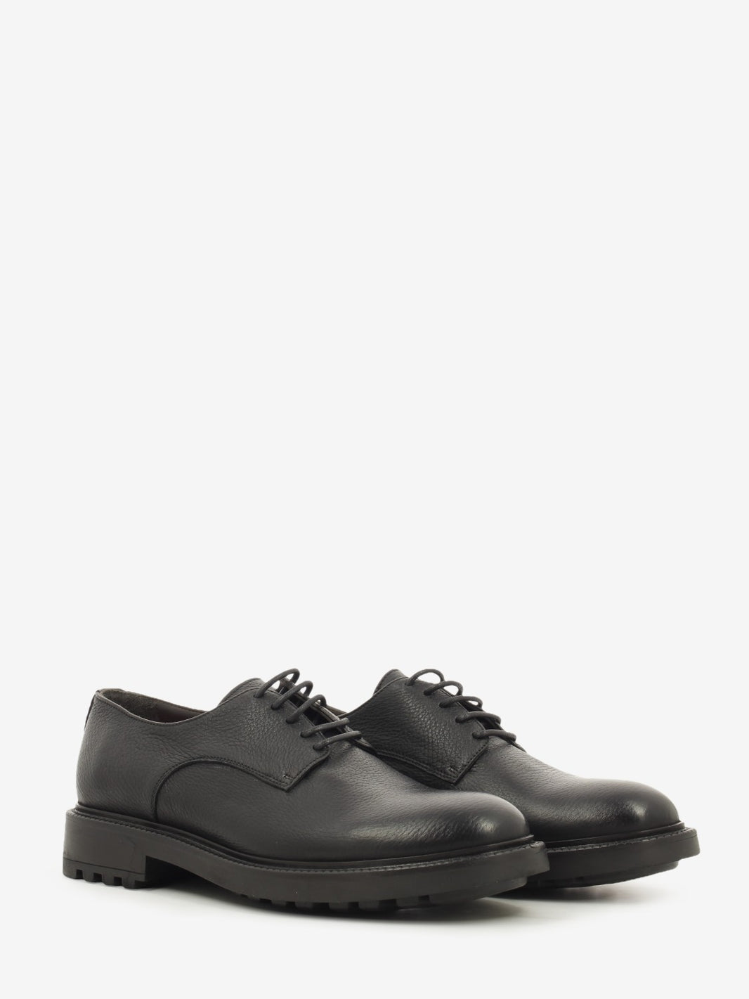 Derby in pelle nero