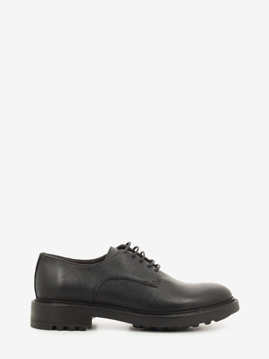 Derby in pelle nero