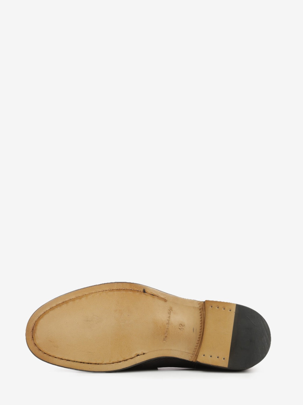 Dark brown tassel loafers
