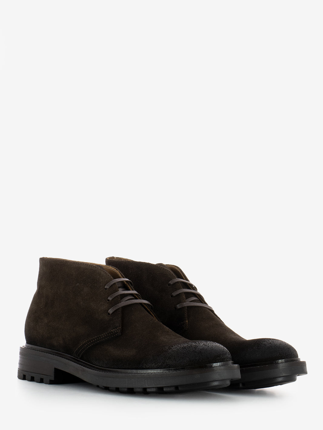 Polacchi in suede testa di moro