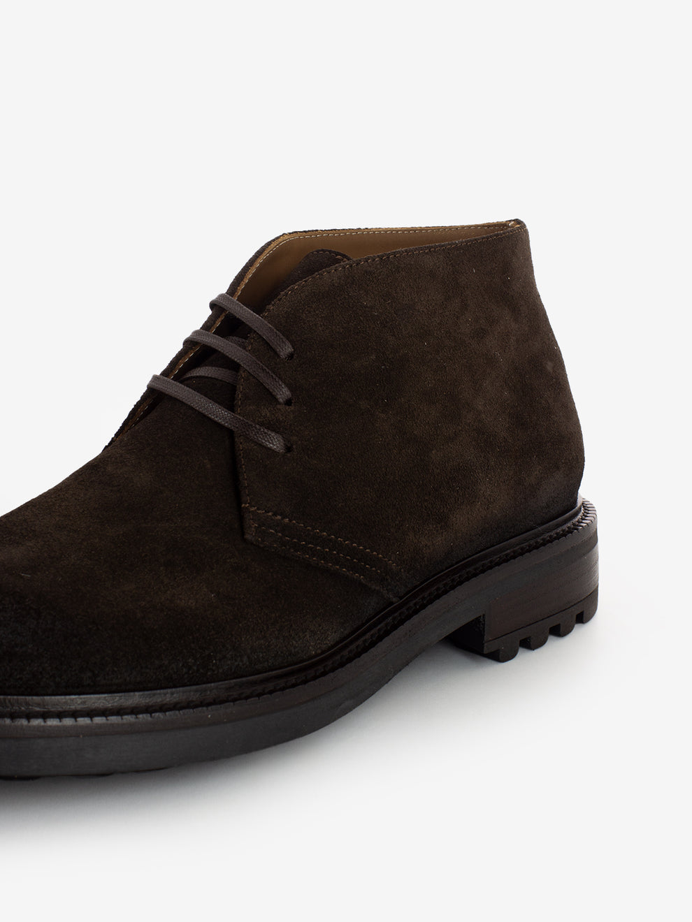 Polacchi in suede testa di moro