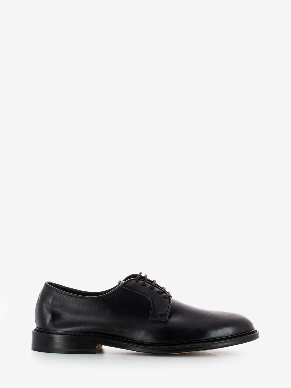 Scarpa derby elegante in pelle nero