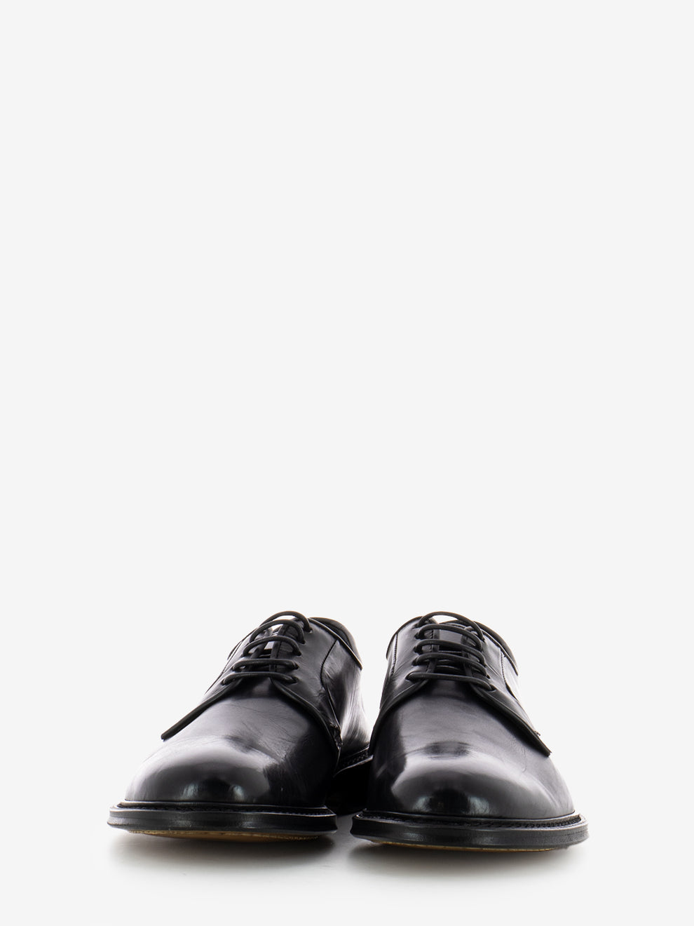 Scarpa derby elegante in pelle nero