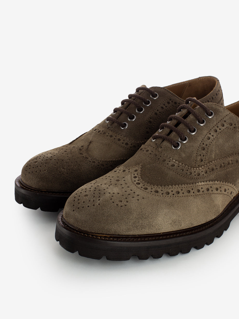 Scarpe inglesi con lacci bark